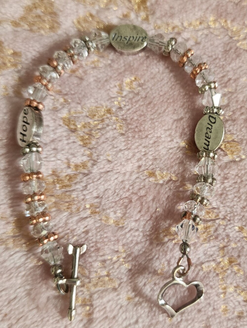 BRACELET | Inspirational Beaded Charm Bracelet